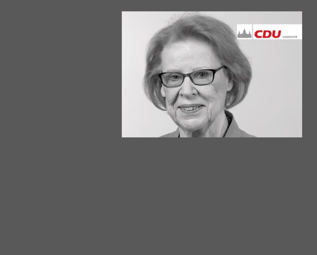 CDU trauert um Brigitte Ike
