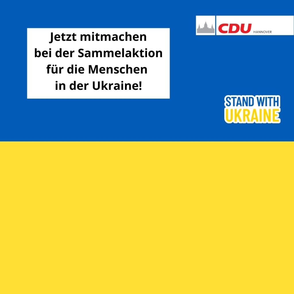 CDU Hannover hilft Ukraine